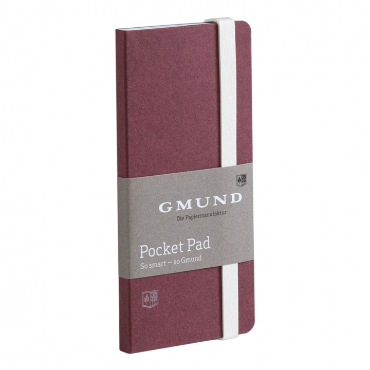 Pocket Pad Muistikirja Merlot ryhmässä Paperit ja Lehtiöt / Kirjoitus ja muistiinpanot / Vihkot ja lehtiöt @ Pen Store (127219)