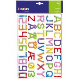 Bead tiles Letters and Numbers ryhmässä Kids / Hauskaa oppimista / Helmet ja helmialustat @ Pen Store (131301)