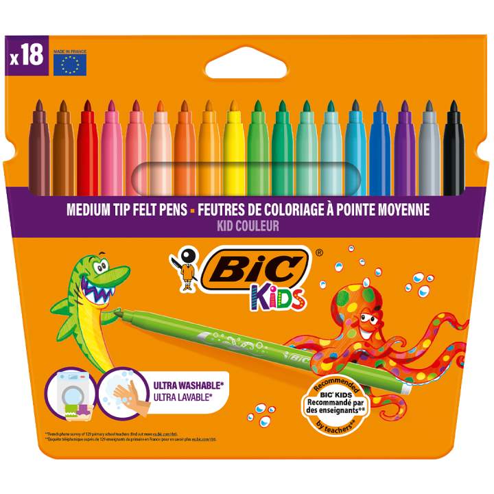 Kids Couleur Tussikynät 18-setti (5 vuota+) ryhmässä Kids / Lastenkynät / Lasten tussit @ Pen Store (100252)