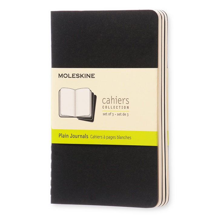 Cahier Notebook Pocket Musta ryhmässä Paperit ja Lehtiöt / Kirjoitus ja muistiinpanot / Muistikirjat @ Pen Store (100316_r)