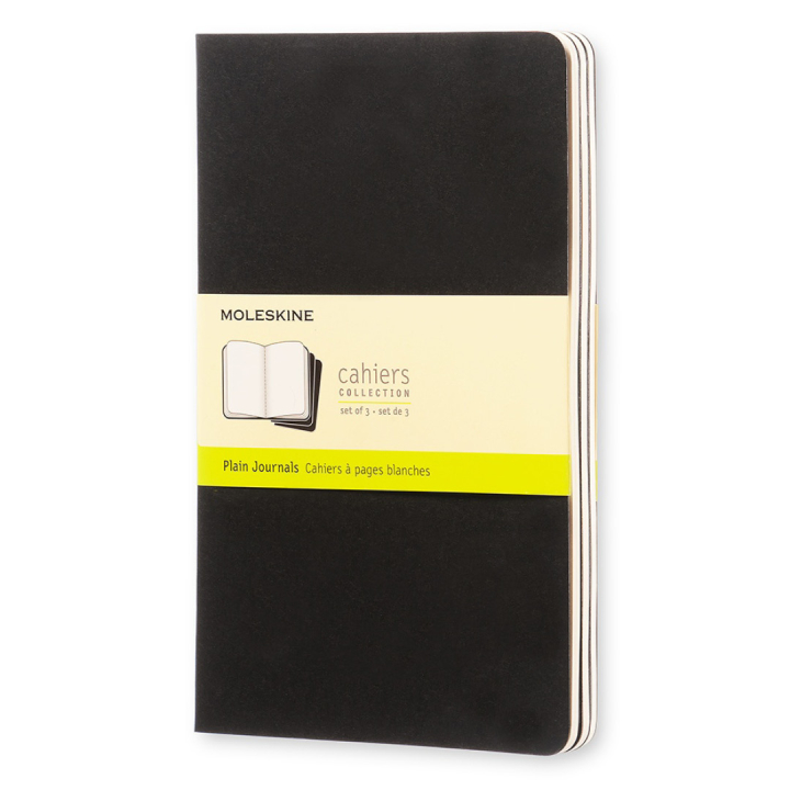 Cahier Notebook Large Black ryhmässä Paperit ja Lehtiöt / Kirjoitus ja muistiinpanot / Muistikirjat @ Pen Store (100321_r)