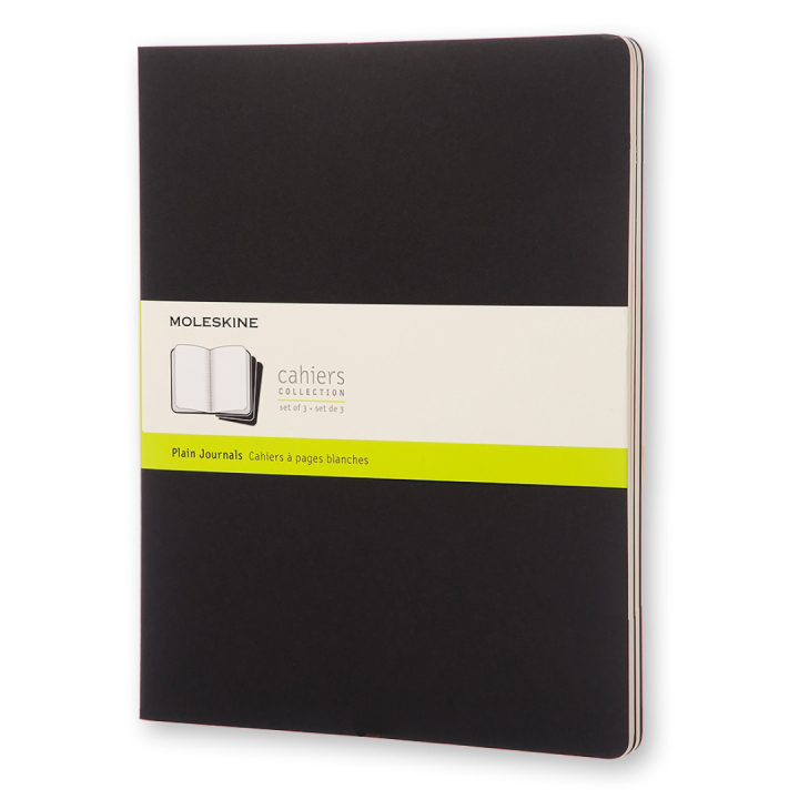 Cahier XXL Notebook Musta Plain ryhmässä Paperit ja Lehtiöt / Kirjoitus ja muistiinpanot / Muistikirjat @ Pen Store (100329)