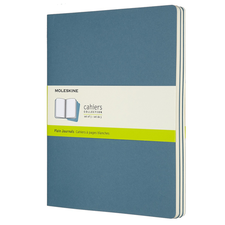 Cahier XL Notebook Brisk Sininen Plain ryhmässä Paperit ja Lehtiöt / Kirjoitus ja muistiinpanot / Muistikirjat @ Pen Store (100331)