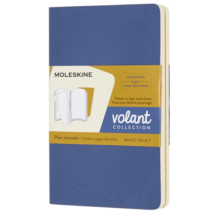 Volant Pocket Sininen/Keltainen ryhmässä Paperit ja Lehtiöt / Kirjoitus ja muistiinpanot / Vihkot ja lehtiöt @ Pen Store (100343_r)