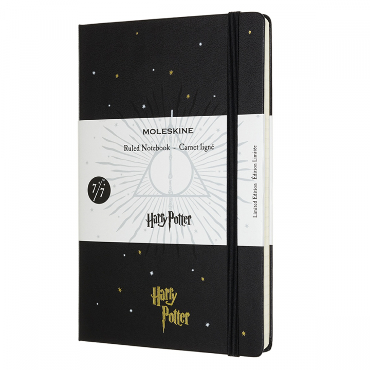 Hardcover Large Harry Potter Black ryhmässä Paperit ja Lehtiöt / Kirjoitus ja muistiinpanot / Muistikirjat @ Pen Store (100401)