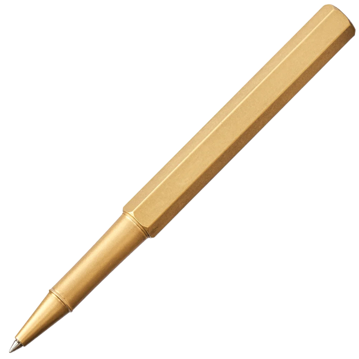 Classic Revolve Rollerball Brass ryhmässä Kynät / Fine Writing / Rollerball-kynät @ Pen Store (101380)