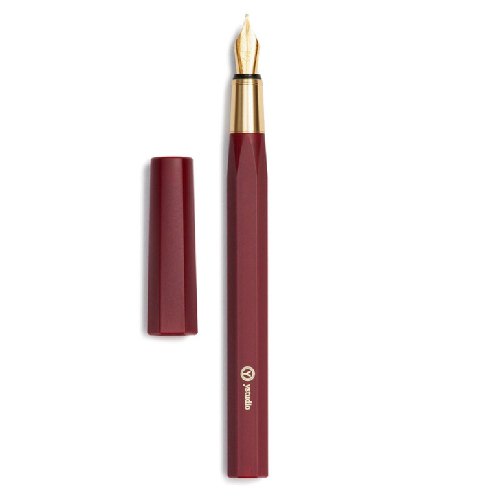 Täytekynä Resin Punainen ryhmässä Kynät / Fine Writing / Täytekynät @ Pen Store (101386_r)