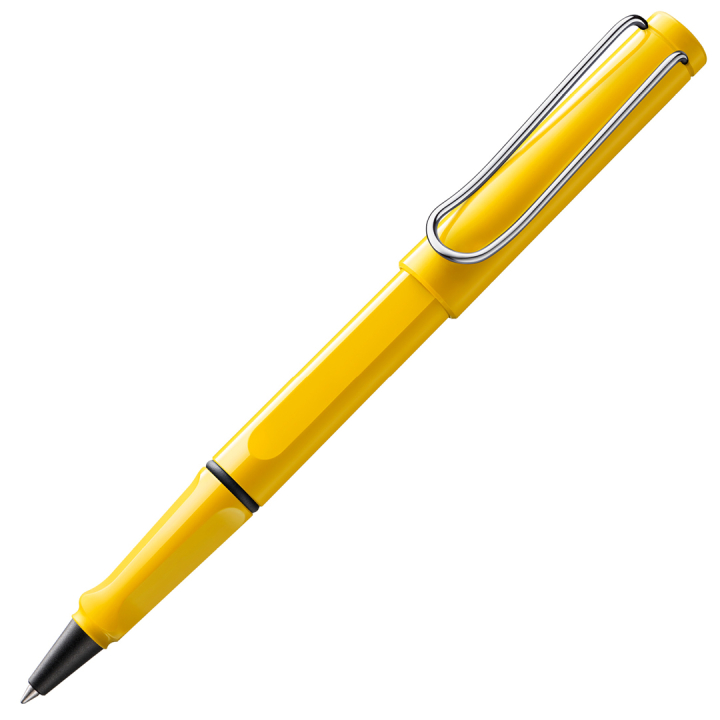 Safari Rollerball Shiny yellow ryhmässä Kynät / Fine Writing / Rollerball-kynät @ Pen Store (101921)