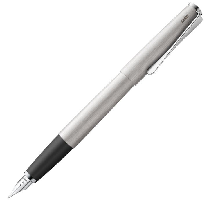 Studio Steel Täytekynä ryhmässä Kynät / Fine Writing / Täytekynät @ Pen Store (101942_r)