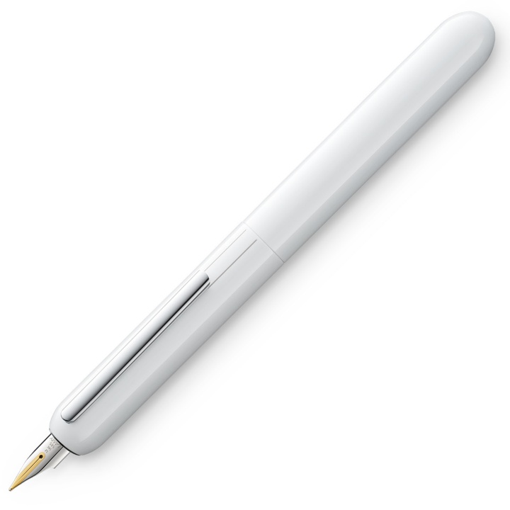 Dialog 3 Piano White Fountain pen Extra Fine ryhmässä Kynät / Fine Writing / Täytekynät @ Pen Store (102111)