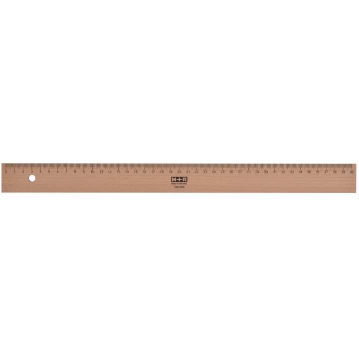 Wooden Ruler 40 cm ryhmässä Askartelu ja Harrastus / Harrastustarvikkeet / Viivottimet @ Pen Store (102291)