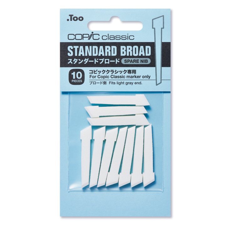 Optional nib standard broad ryhmässä Kynät / Kynätarvikkeet / Lisätarvikkeet ja varaosat @ Pen Store (103320)