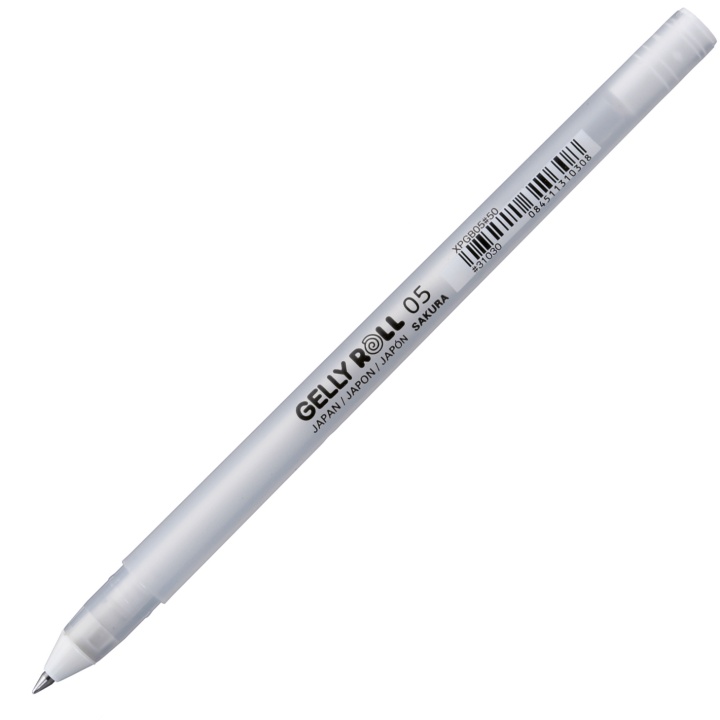 Gelly Roll Basic Valkoinen Medium ryhmässä Kynät / Kirjoittaminen / Geelikynät @ Pen Store (103532)