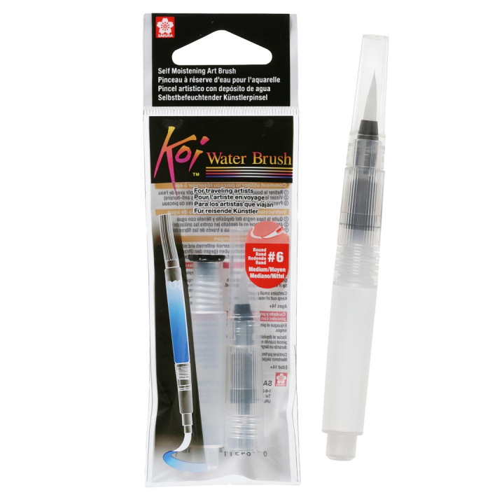Koi Water Brush Medium ryhmässä Taiteilijatarvikkeet / Siveltimet / Säiliösivellin @ Pen Store (103643)