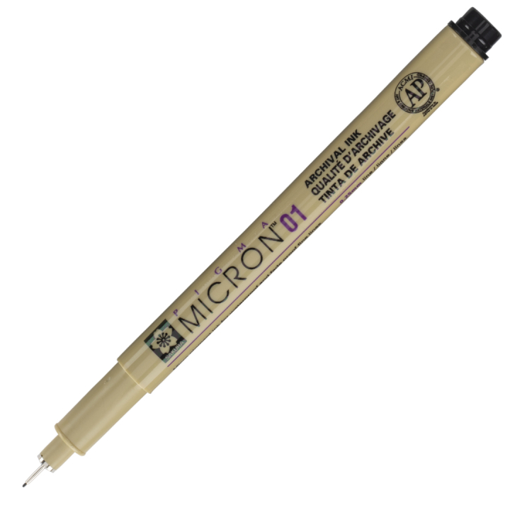Pigma Micron Fineliner 01 ryhmässä Kynät / Kirjoittaminen / Finelinerit @ Pen Store (103817_r)