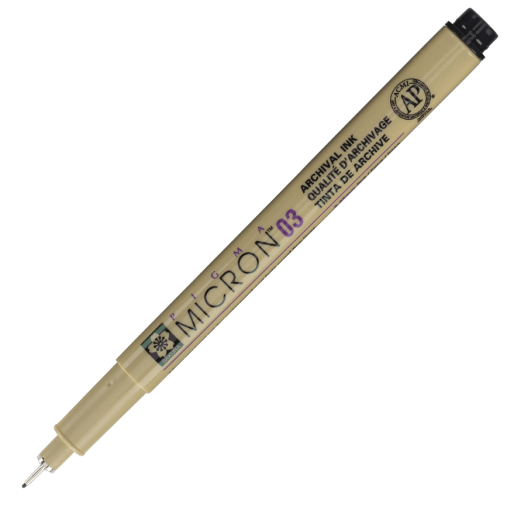 Pigma Micron Fineliner 03 ryhmässä Kynät / Kirjoittaminen / Finelinerit @ Pen Store (103830_r)