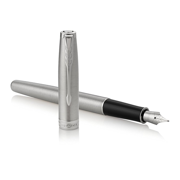 Sonnet Teräs/Chrome Täytekynä Fine ryhmässä Kynät / Fine Writing / Täytekynät @ Pen Store (104817)