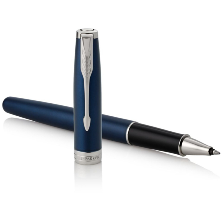 Sonnet Sininen/Chrome Rollerball ryhmässä Kynät / Fine Writing / Rollerball-kynät @ Pen Store (104828)