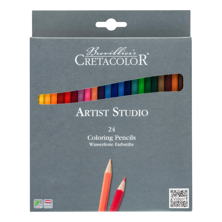 Artist Studio Värikynät 24 kpl ryhmässä Kynät / Taiteilijakynät / Värikynät @ Pen Store (105030)