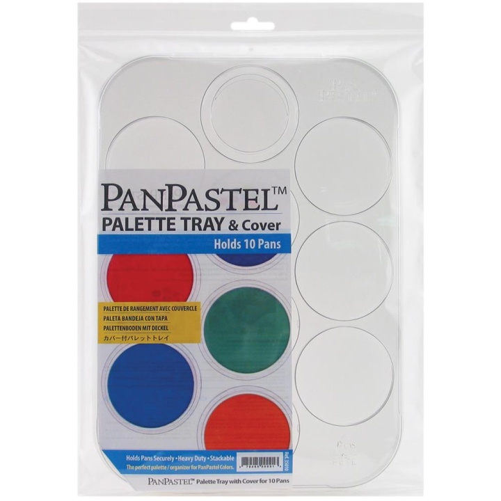 Palette tray for 10 colors ryhmässä Taiteilijatarvikkeet / Muut taidetarvikkeet / Säilytys @ Pen Store (106065)