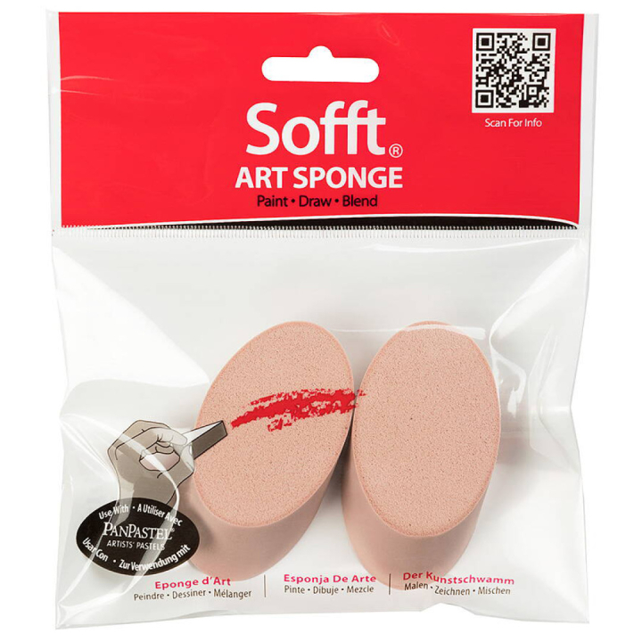 Sofft Art Sponge Pyöreä Angle Slice ryhmässä Taiteilijatarvikkeet / Muut taidetarvikkeet / Telat ja sienet @ Pen Store (106075)