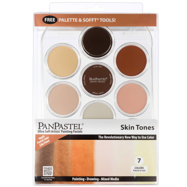 Skin tones setti ryhmässä Taiteilijatarvikkeet / Taiteilijavärit / Pastellivärit / Kuivapastellit @ Pen Store (106080)
