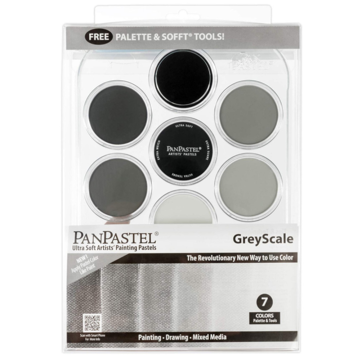 Grey Scale setti ryhmässä Taiteilijatarvikkeet / Taiteilijavärit / Pastellivärit / Kuivapastellit @ Pen Store (106081)