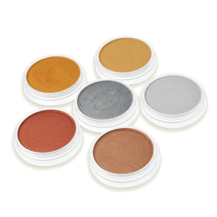Soft Pastel Pans Metallic ryhmässä Taiteilijatarvikkeet / Taiteilijavärit / Pastellivärit / Kuivapastellit @ Pen Store (106088_r)