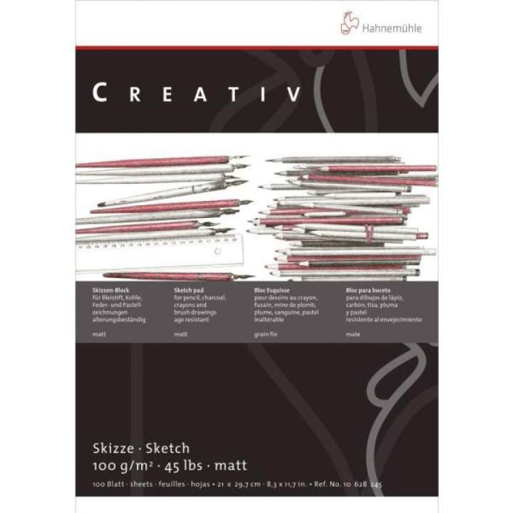 Creativ Luonnoslehtiö A3 ryhmässä Paperit ja Lehtiöt / Taiteilijalehtiöt / Luonnos- ja piirustuslehtiöt @ Pen Store (106205)