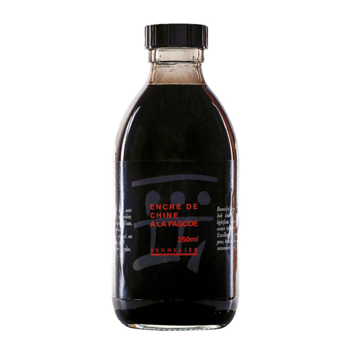 Indian Ink A La Pagode 500 ml ryhmässä Taiteilijatarvikkeet / Taiteilijavärit / Tussi ja muste @ Pen Store (106215)