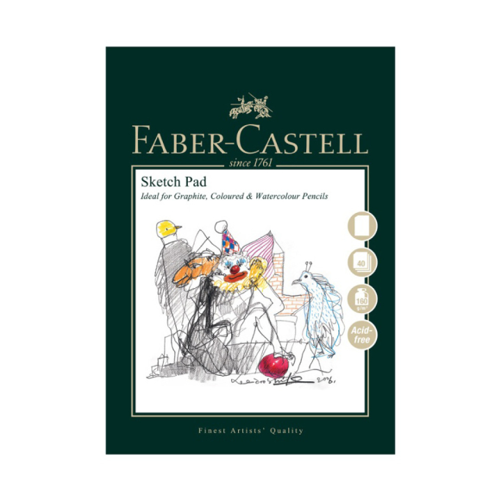 Sketch Pad A5 ryhmässä Paperit ja Lehtiöt / Taiteilijalehtiöt / Luonnos- ja piirustuslehtiöt @ Pen Store (106248)