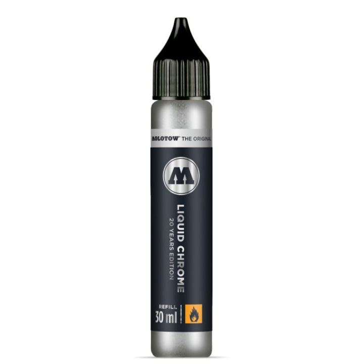 Liquid Chrome Refill 30ml ryhmässä Kynät / Kynätarvikkeet / Täytepakkaukset @ Pen Store (106522)