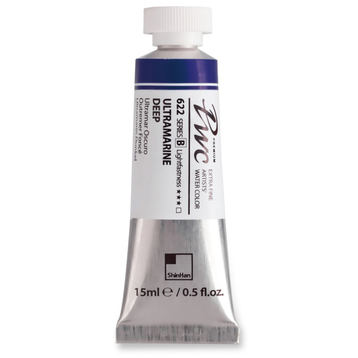 Akvarelliiväri Premium PWC 15 ml (Hintaryhmä 1) ryhmässä Taiteilijatarvikkeet / Taiteilijavärit / Akvarellivärit / Vesiväri tuubissa @ Pen Store (107257_r)
