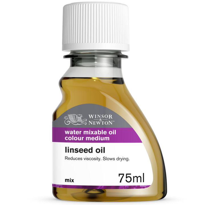 Artisan Linseed Oil 75 ml ryhmässä Taiteilijatarvikkeet / Maalausnesteet ja lakat / Maalinesteet öljyväreille @ Pen Store (107504)