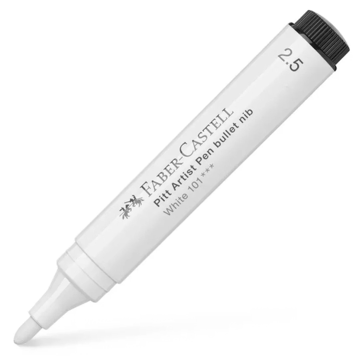 PITT Artist Pen White 2.5 mm ryhmässä Kynät / Taiteilijakynät / Tussit @ Pen Store (107604)