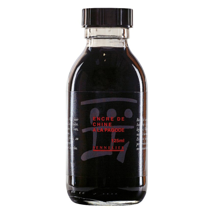 Indian Ink A La Pagode 125 ml ryhmässä Taiteilijatarvikkeet / Taiteilijavärit / Tussi ja muste @ Pen Store (108712)