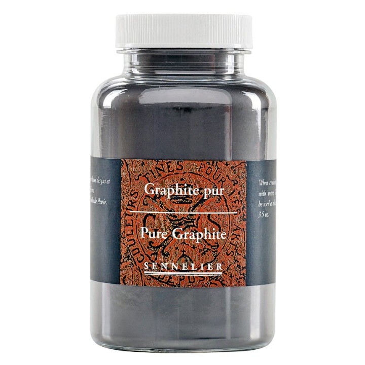 Graphite powder 100 g ryhmässä Taiteilijatarvikkeet / Värit / Pigmentit @ Pen Store (108746)