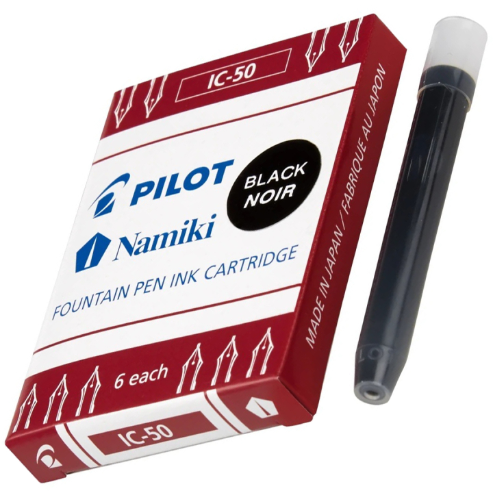 IC-50 Täytekynäpatruuna 6 kpl ryhmässä Kynät / Kynätarvikkeet / Täytepakkaukset @ Pen Store (109155_r)
