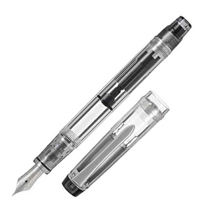 Custom Heritage 92 Fountain Pen - Clear ryhmässä Kynät / Fine Writing / Täytekynät @ Pen Store (109379_r)