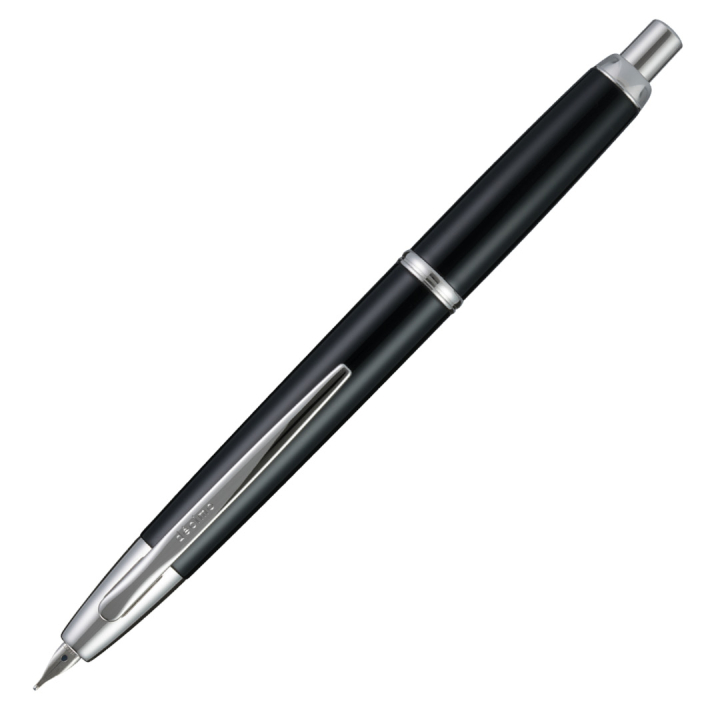 Capless Decimo Musta ryhmässä Kynät / Fine Writing / Täytekynät @ Pen Store (109385_r)