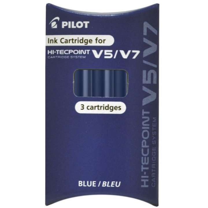 Refill Hi-Tecpoint V5/V7 3 kpl ryhmässä Kynät / Kirjoittaminen / Mustekynät @ Pen Store (109471_r)