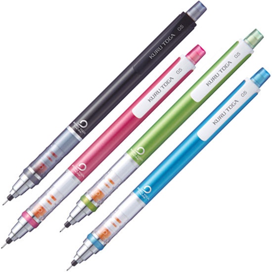 Lyijytäytekynä Kuru Toga 0,5 mm Pink ryhmässä Kynät / Kirjoittaminen / Lyijytäytekynät @ Pen Store (110174)