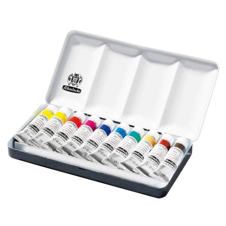 Horadam Akvarelli Tuubi 15ml 10-setti ryhmässä Taiteilijatarvikkeet / Taiteilijavärit / Akvarellivärit / Vesiväri tuubissa @ Pen Store (110731)