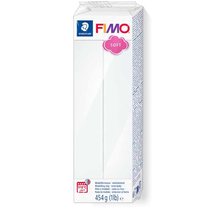 FIMO Soft 454 g ryhmässä Askartelu ja Harrastus / Askartelu / Muovailusavi / Uunissa kovetettava savi @ Pen Store (111224_r)