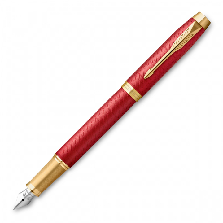IM Premium Red/Gold Täytekynä ryhmässä Kynät / Fine Writing / Täytekynät @ Pen Store (112692_r)