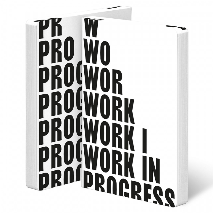 Notebook Graphic L - Work In Progress ryhmässä Paperit ja Lehtiöt / Kirjoitus ja muistiinpanot / Muistikirjat @ Pen Store (125442)