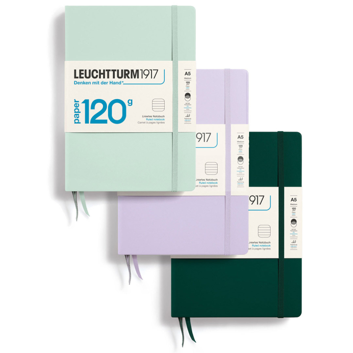 Notebook A5 120g Ruled ryhmässä Paperit ja Lehtiöt / Kirjoitus ja muistiinpanot / Muistikirjat @ Pen Store (125483_r)