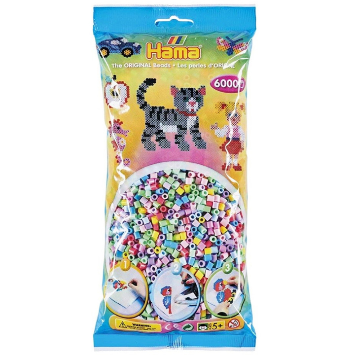 Midi Askarteluhelmet 6000 kpl ryhmässä Askartelu ja Harrastus / Askartelu / Putkihelmet ja tarvikkeet @ Pen Store (126119_r)