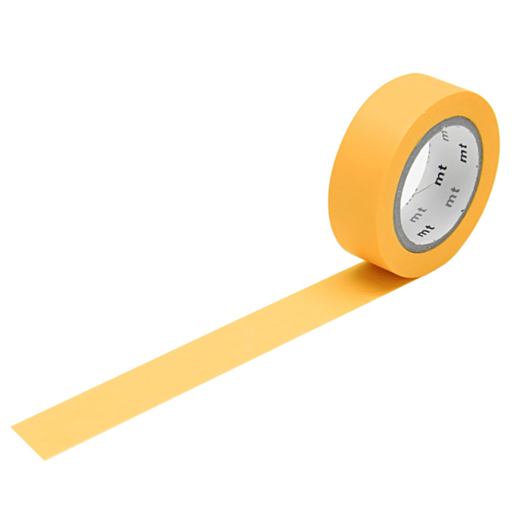 Washi-teippi Shocking Orange ryhmässä Askartelu ja Harrastus / Harrastustarvikkeet / Washiteipit @ Pen Store (126363)