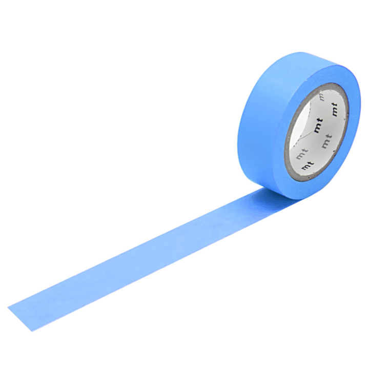 Washi-teippi Blue ryhmässä Askartelu ja Harrastus / Harrastustarvikkeet / Washiteipit @ Pen Store (126364)